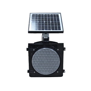 300塑殼太陽(yáng)能信號(hào)燈